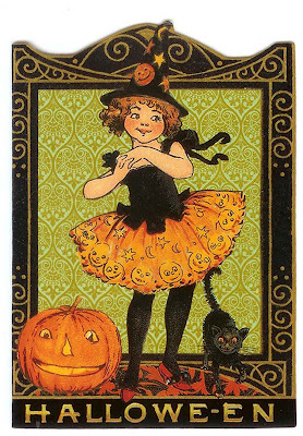 Halloween Wallpaper on Halloween Wallpapers  Vintage Halloween Postcards