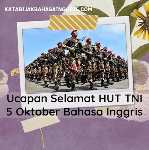 kata kata bijak hut tni