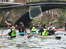 Ancholme River festival water polo - picture on Nigel Fisher's Brigg Blog