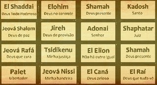 Orando o nome de Deus - Elohim