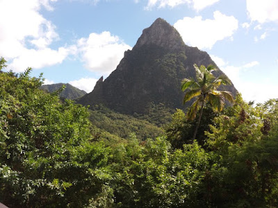 pitons santa lucia