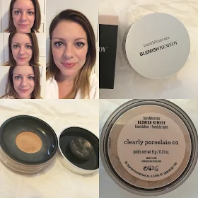 Bare Minerals blemish remedy foundation review before and after