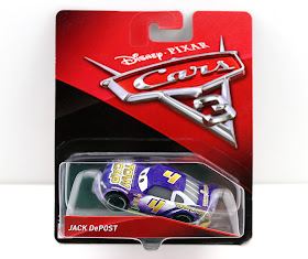 Cars 3 mattel Jack DePost 