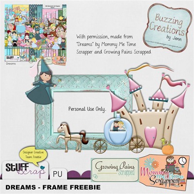 MMTS GPS - Dreams - Frame Freebie Preview