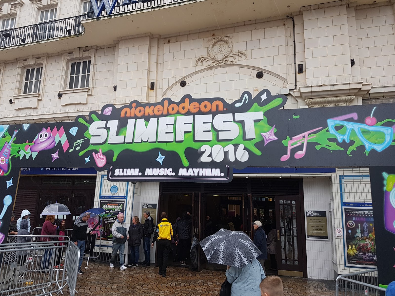 Nickelodeon Slimefest 2016 Blackpool Playdays And Runways