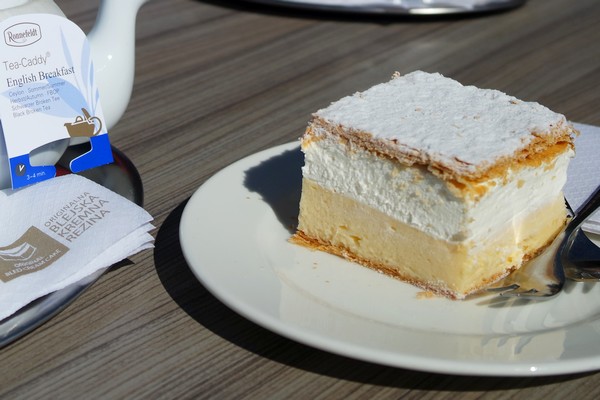 slovenie bled gâteau kremšnita