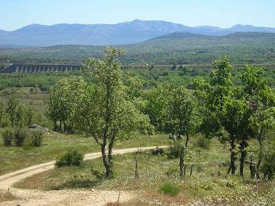 Vistas valle del Lozoya de Canencia a Lozoya 