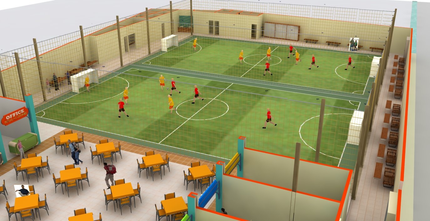 Biaya Pembuatan Lapangan  Futsal  indoor dan outdoor 