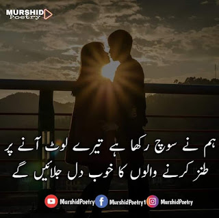 sad poetry in urdu 2 lines about life || best 2 line urdu poetry