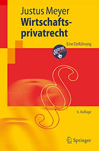 Wirtschaftsprivatrecht: Eine Einführung (Springer-Lehrbuch)