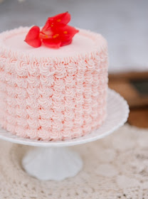 Mini Rosette Pink Cake MN