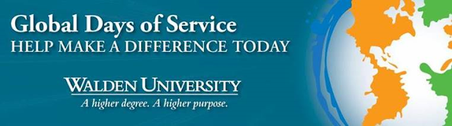 Global Days of Service at Walden University 