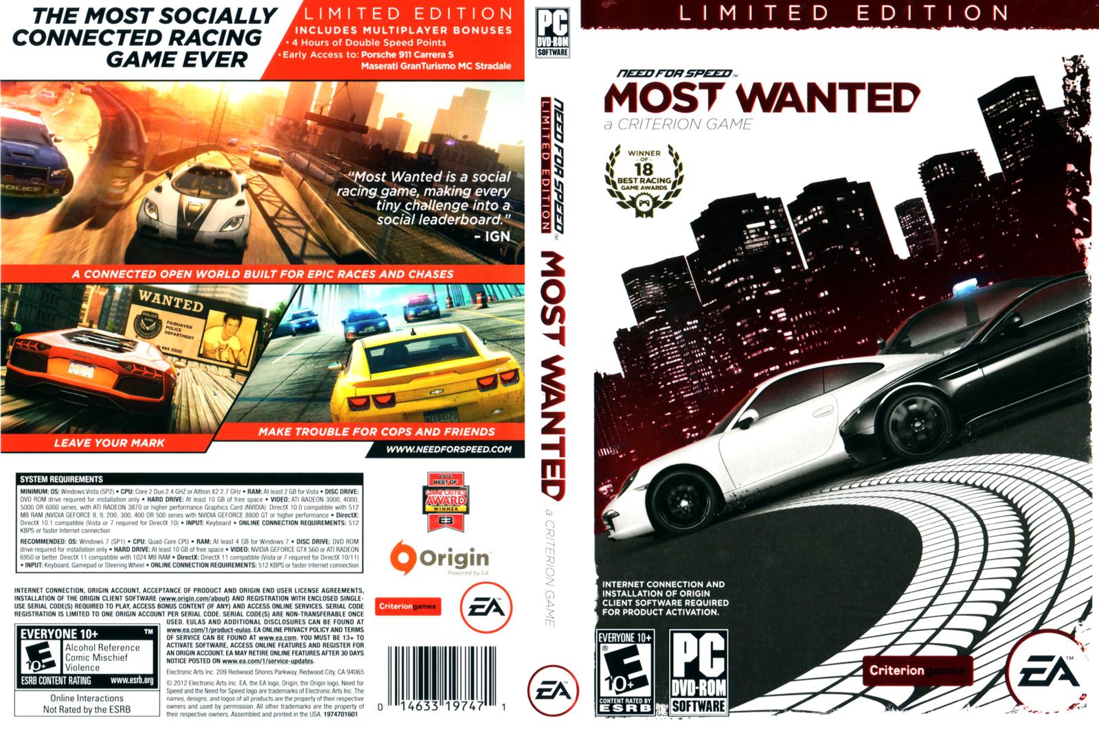 GAMES PLUS TORRENTS: NEED FOR SPEED MOST WANTED 2 - PC ...