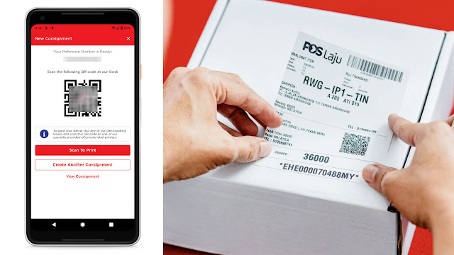 Cara Menggunakan e-Consignment Note Pos Laj