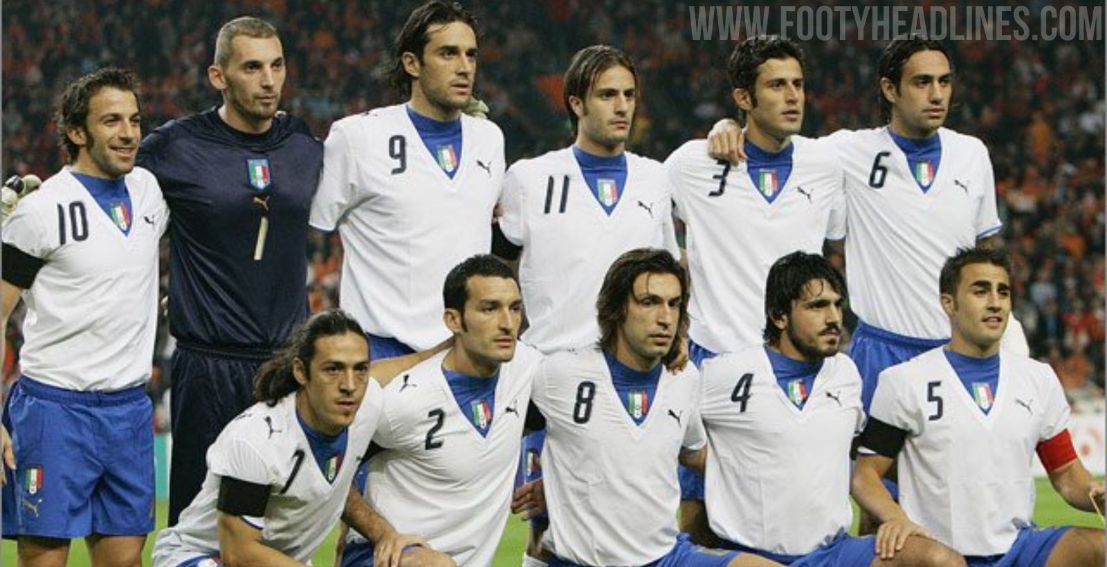 The Surprising Inspiration for Italy's 2006 World Cup Kits - Footy Headlines