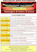 CALENDARIO COMMEDIE anno 2013. Antonella Lo Presti. Pubblicato da Cav.