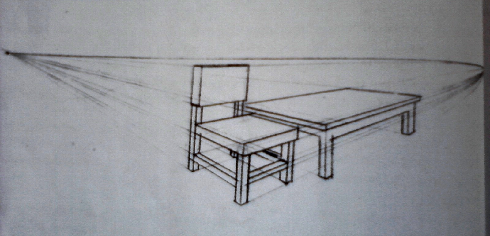 Gambar Sketsa 3 Dimensi Sederhana