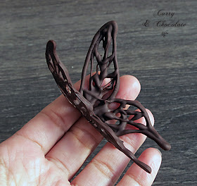 Cómo hacer mariposas de chocolate – How to make chocolate butterflies