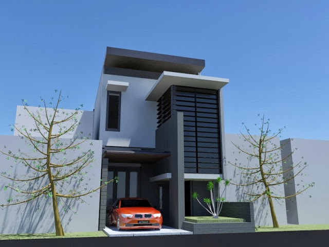 Contoh Rumah dan Denah Ukuran 5 x 12 Contoh Rumah 