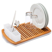 Bamboo Dish Drainer