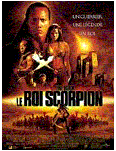 l’affiche du film « Le Roi Scorpion »