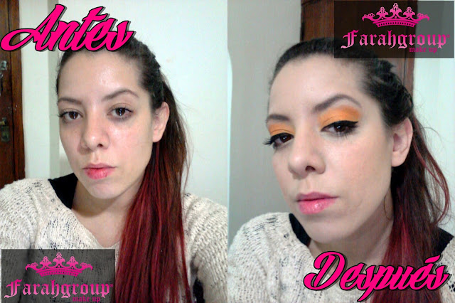 antes y despues, tutorial de maquillaje, maquillaje paso a paso