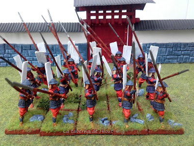 Yari ashigaru de frente