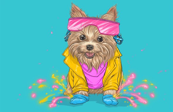 Josh Lynch ilustrações cachorros como personagens super heróis vilões Marvel - Dogs of the Marvel Universe