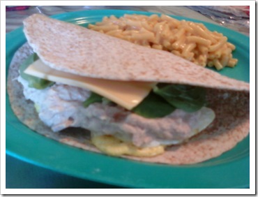 June 11, 2013 - tuna wrap