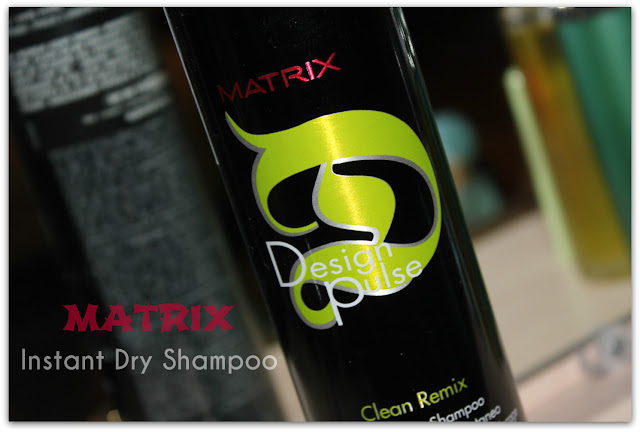 Отзыв: Сухой шампунь быстрого действия (без фиксации) - MATRIX Design Pulse Clean Remix Instant Dry Shampoo.