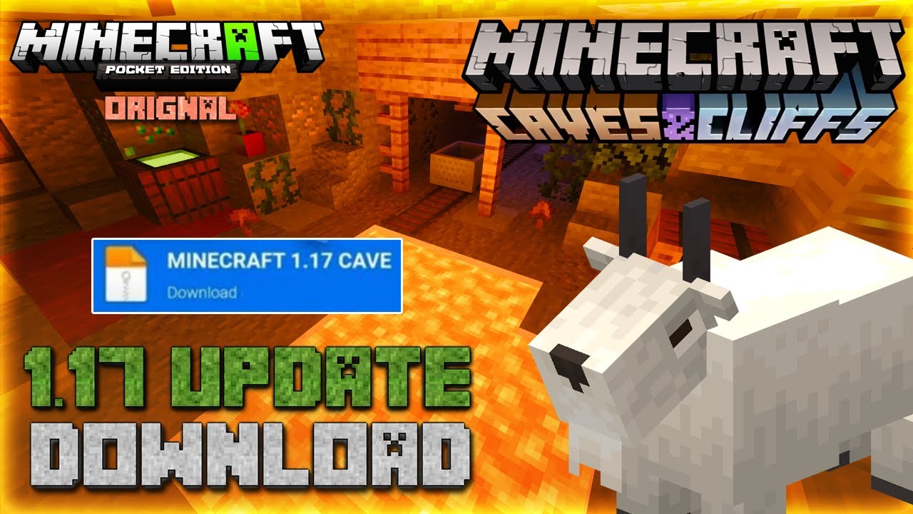 Minecraft 1.17 Cave Update Download Cave and Cliffs