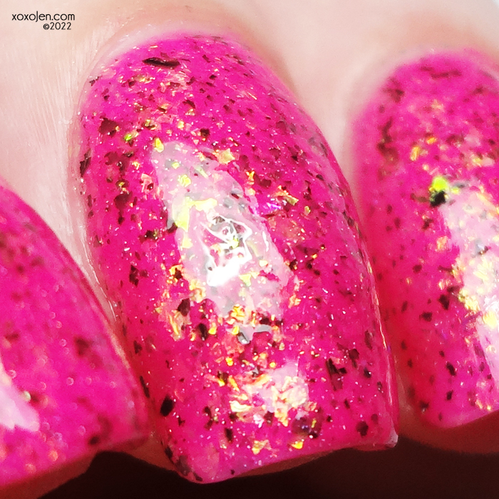 xoxoJen's swatch of Glam Polish Pretty In Pink