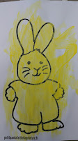 activités manuelles enfant activités manuelles peinture enfant activités manuelles pâques peinture pâques lapin de pâques dessin lapin de pâques gabarit lapin de pâques DIY pâques