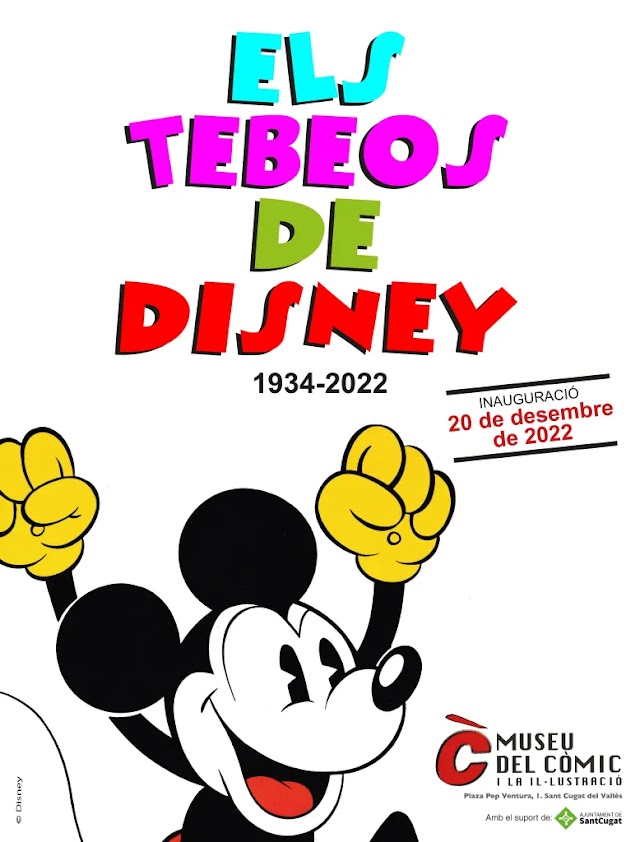 Exposició 'Els tebeos de Disney' al Museu del Còmic de Sant Cugat