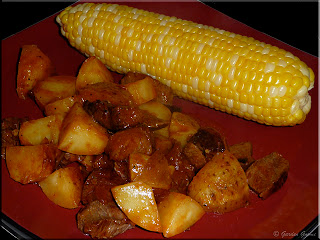 left over steak dinner