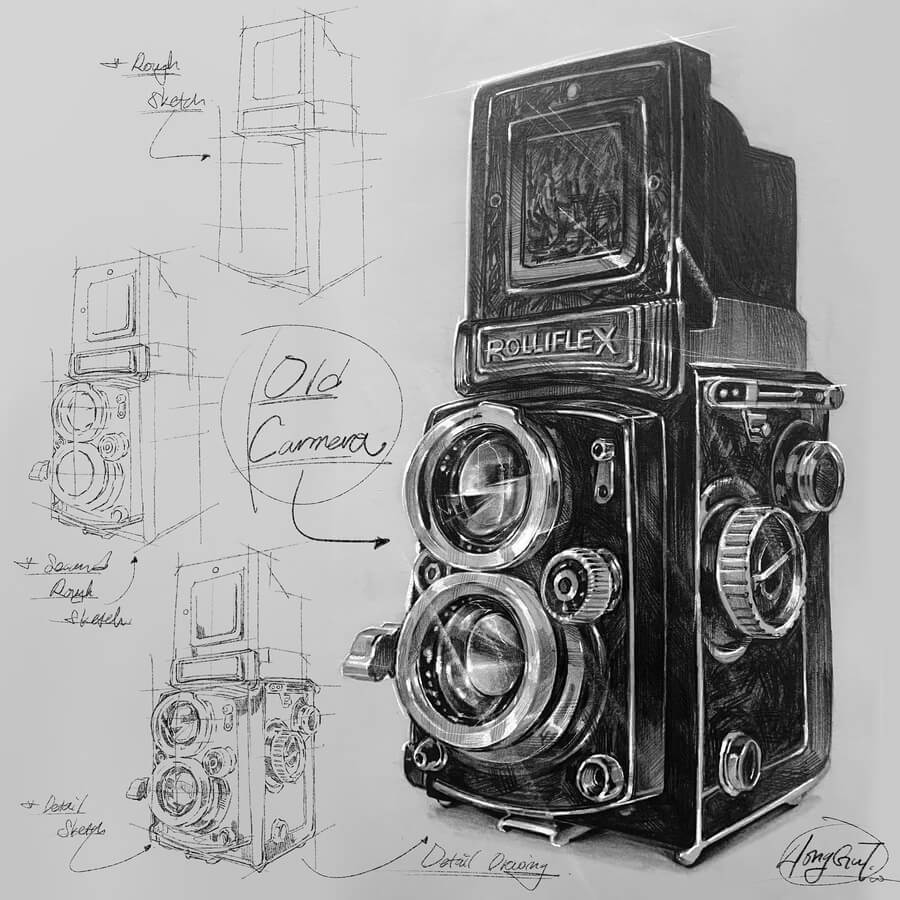 06-Vintage-camera-Tutorial-Drawings-gidicrazy91-www-designstack-co