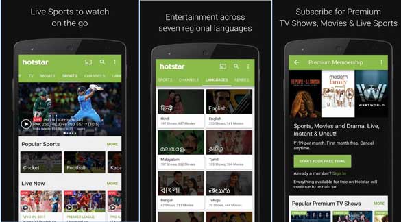 Hotstar for Windows