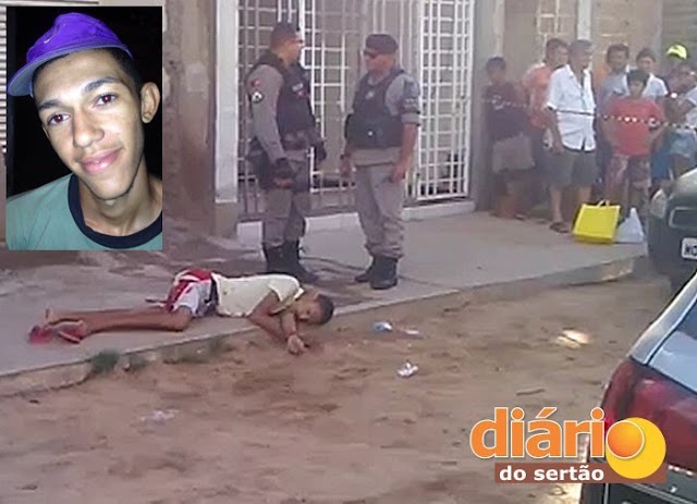 Jovem morre após apontar arma de brinquedo para policial durante tentativa de assalto no centro da cidade de Sousa-PB