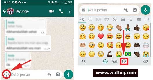  Stiker  Muslimah  Untuk Whatsapp Lucu Ini Cara 