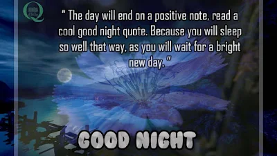 Beautiful good night quotes and inspirational sayings