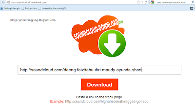 cara download soundcloud