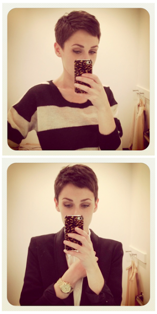 { amara blogs }: Amara's Pixie Haircut!