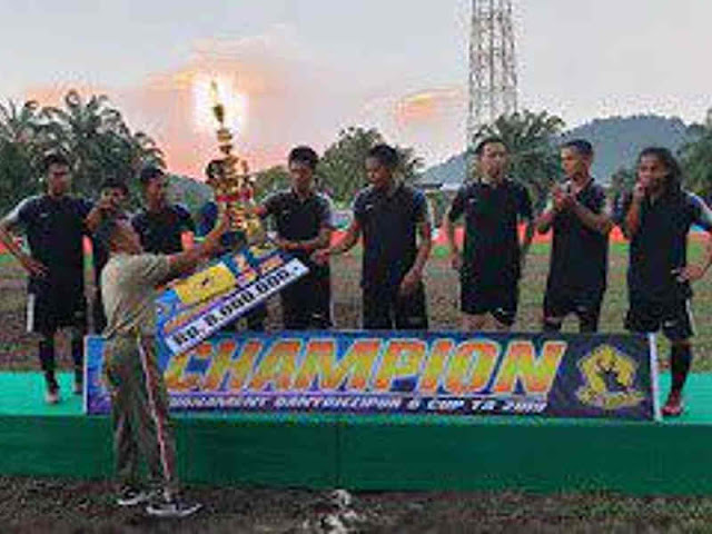 Open Turnamen Danyonzipur 6 Cup 2019 di Sei Pinyuh Berjalan Sukses