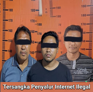 Tiga Pelaku Ditangkap Polsek Panti Gara-gara Salurkan Internet Ilegal ke 780 Warga Tiga Pelaku Ditangkap Polsek Panti Gara-gara Salurkan Internet Ilegal ke 780 Warga