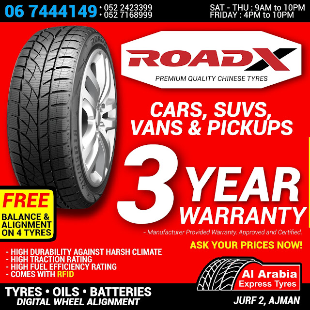 Ajman Tyres Best Prices Tyre Shop