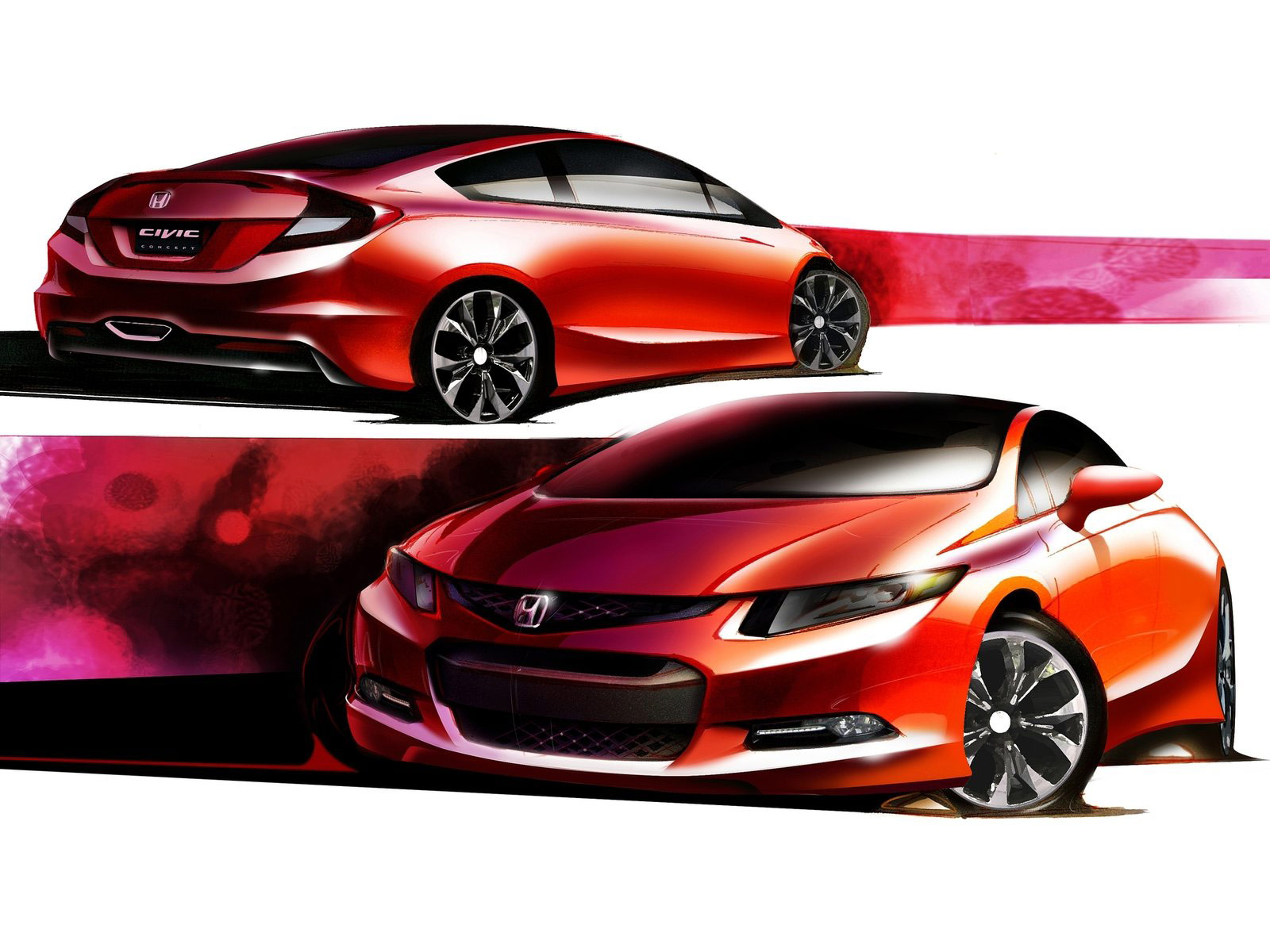 2012 Honda Civic Concept teased ahead of 2011