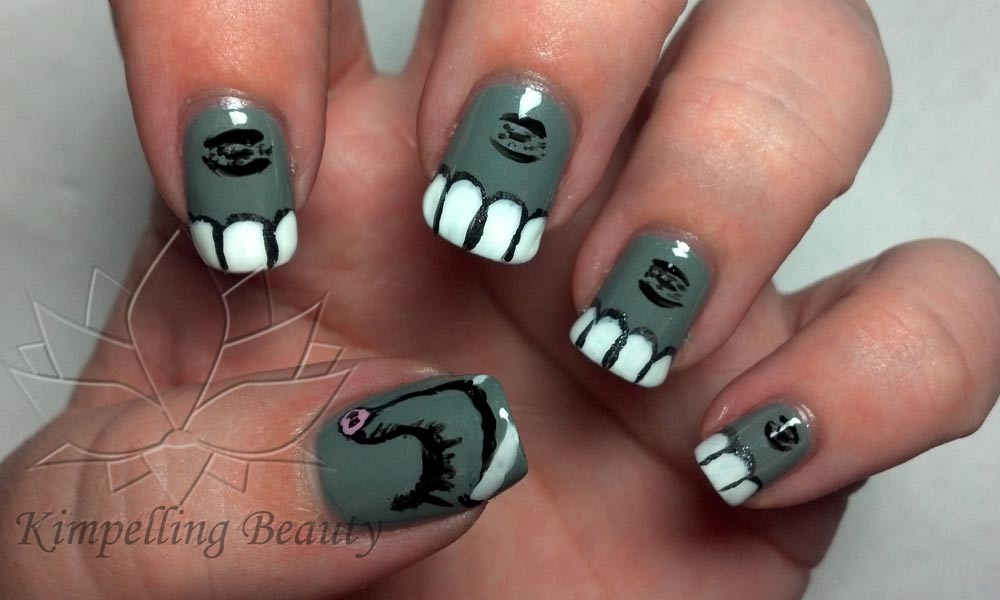 My Favorite Things Nail Art Challenge Day 3: My Favorite Animal