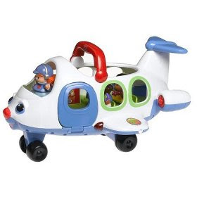 Pre-kindergarten toys - Fisher Price - Little People Lil' Movers Airplane