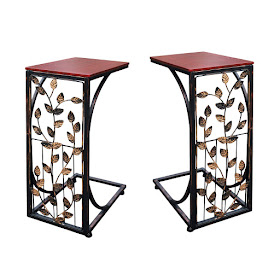 https://www.walmart.com/ip/Brown-TV-Easy-Recliner-Keep-Slides-Metal-MDF-Sofa-Side-Design-Accessories-Snacks-Tables-Leaf-Look-To-Chair-Set-Reach-Etna-Small-Wood-Tray-2-Top-Dark-/618330407