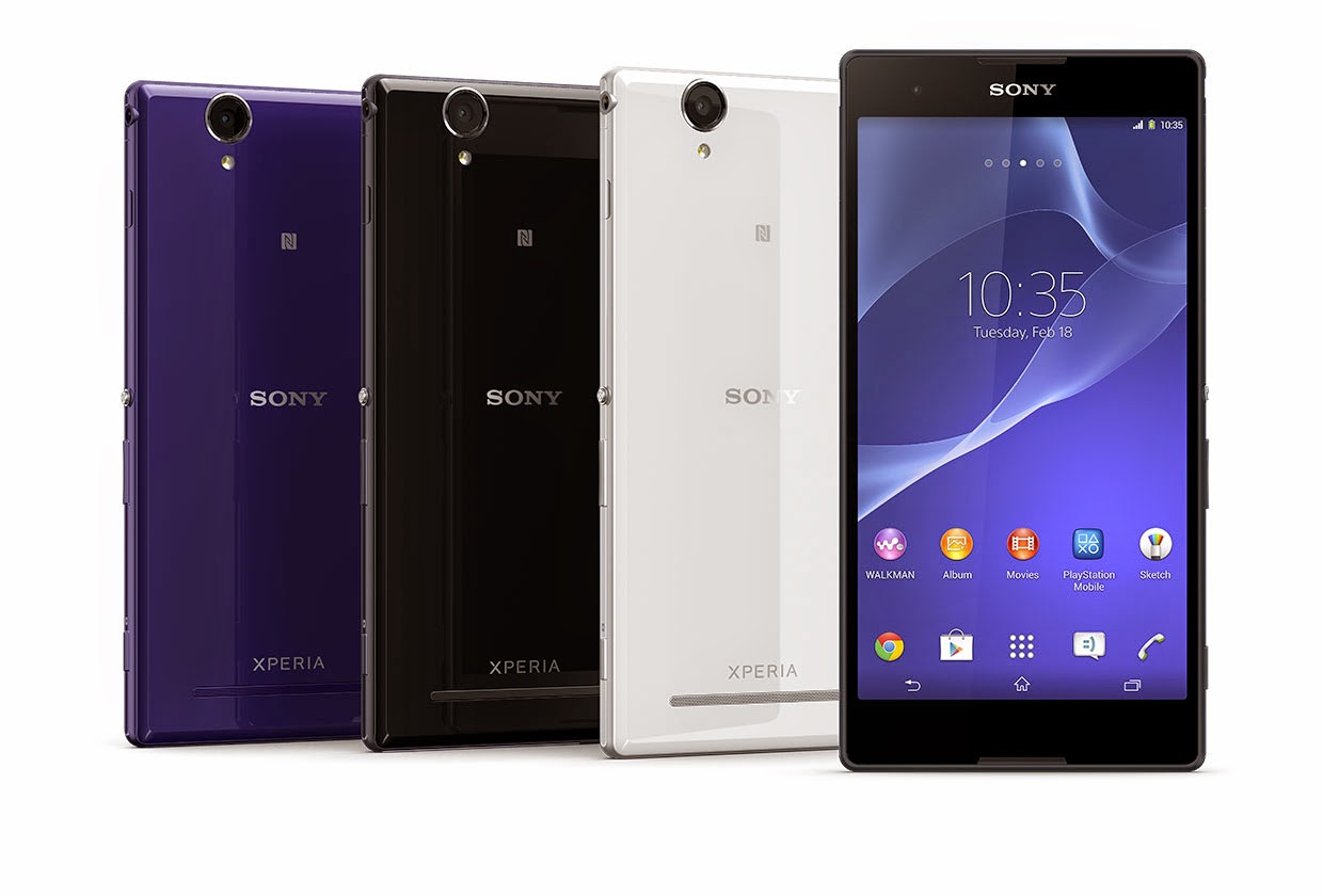 Harga Sony Xperia T2 Ultra Dual dan Spesifikasi - 6.0 inci, dual SIM